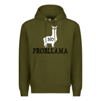 Army Green No Problama Premium Hoodie - Bettercallsaul