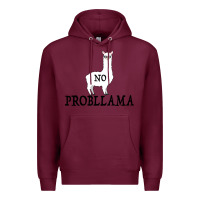 Burgundy No Problama Premium Hoodie - Bettercallsaul