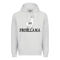 Dove Grey No Problama Premium Hoodie - Bettercallsaul