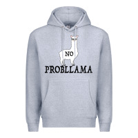 Heather Grey No Problama Premium Hoodie - Bettercallsaul