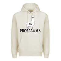 Oatmeal Heather No Problama Premium Hoodie - Bettercallsaul