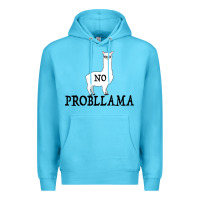 Ocean Blue No Problama Premium Hoodie - Bettercallsaul