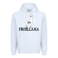 White No Problama Premium Hoodie - Bettercallsaul