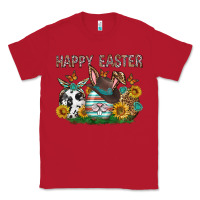 Red Western Happy Easter Classic Tee - Neo Western