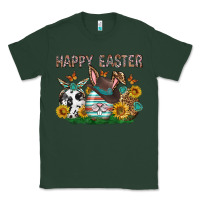 Sports Green Western Happy Easter Classic Tee - Neo Western
