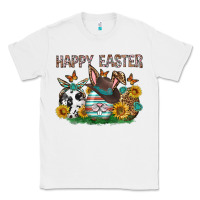 White Western Happy Easter Classic Tee - Neo Western