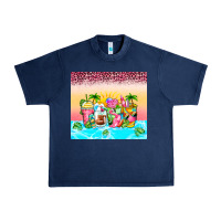 Navy beach summer coffee cups Urban Heavy Tee - Zillion Design Studio