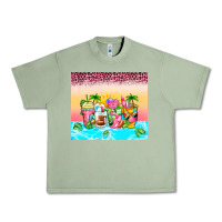 Oil Green beach summer coffee cups Urban Heavy Tee - Zillion Design Studio