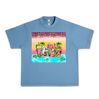 Pebble Blue beach summer coffee cups Urban Heavy Tee - Zillion Design Studio