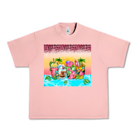 Salmon beach summer coffee cups Urban Heavy Tee - Zillion Design Studio