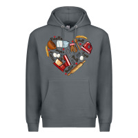 Rock bake tools hearts Premium Hoodie - NancyCooperArtShop