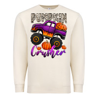 Sandshell pumpkin crusher monster truck Premium Sweatshirt - Jasminsmagicworld