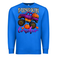 True Royal pumpkin crusher monster truck Premium Sweatshirt - Jasminsmagicworld