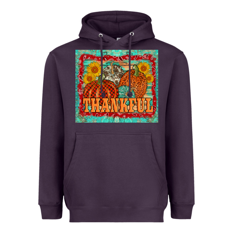 Pumpkin Sunflower Tumbler Heavyweight Hoodie by AdoDesignShop | Teevron