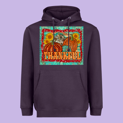 Pumpkin Sunflower Tumbler Heavyweight Hoodie Designed By Adodesignshop