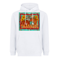 White pumpkin sunflower tumbler Heavyweight Hoodie - AdoDesignShop