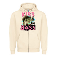 Sandshell kiss my bass Zipper Hoodie - JahusDesignShop