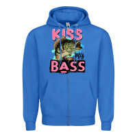 True Royal kiss my bass Zipper Hoodie - JahusDesignShop