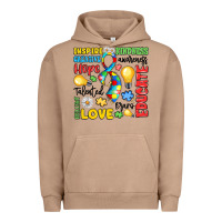 Name Puzzle Ribbon Of Inspiration Urban Hoodie | Teevron
