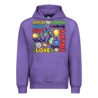 Tulip name puzzle ribbon of inspiration Urban Hoodie - LillyAllenDesigns
