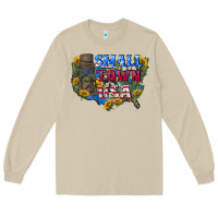 Mushroom Small town usa 4th of july Long Sleeve Tee - CowGirlArtShop