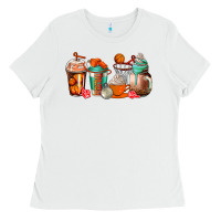 White basketball coffee cups Ladies Tee - AdoDesignShop