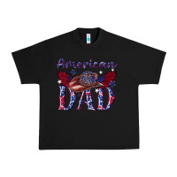 Black American dad with cowboy Urban Heavy Tee - texasbilliewilder