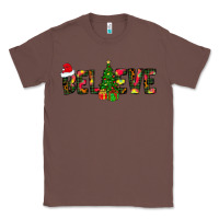 Chestnut believe christmas Classic Tee - CowhideDigitalArt