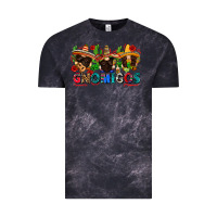 Cloud Black gnomigos Vintage Tee - Zillion Design Studio