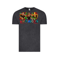 Vintage Black gnomigos Vintage Tee - Zillion Design Studio