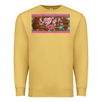 Antique Gold western nurse love  caduceus and arrow license plate template Premium Sweatshirt - BarkalooDesign