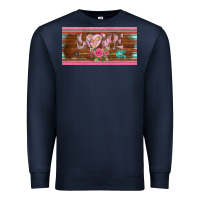 Navy western nurse love  caduceus and arrow license plate template Premium Sweatshirt - BarkalooDesign