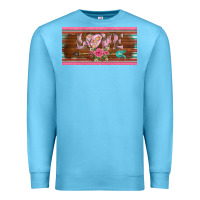 Ocean Blue western nurse love  caduceus and arrow license plate template Premium Sweatshirt - BarkalooDesign