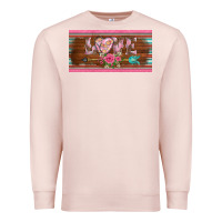 Pale Pink western nurse love  caduceus and arrow license plate template Premium Sweatshirt - BarkalooDesign