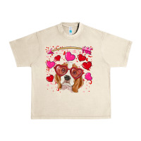 Valentine's Day  Beagle Urban Heavy Tee | Teevron