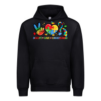 Black accept love understand Urban Hoodie - LillyAllenDesigns