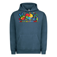 Pigment Midnight Navy accept love understand Urban Hoodie - LillyAllenDesigns