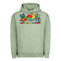 Pigment Oil Green accept love understand Urban Hoodie - LillyAllenDesigns