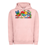 Pigment Salmon accept love understand Urban Hoodie - LillyAllenDesigns