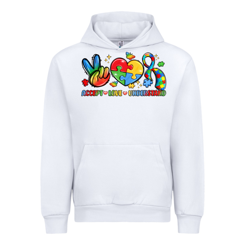Accept Love Understand Urban Hoodie by LillyAllenDesigns | Teevron