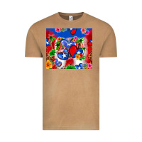 Vintage Camel puerto rico hearts Vintage Tee - Zillion Design Studio