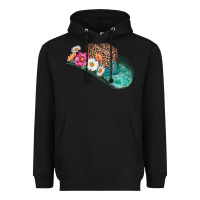 Black cowboy hat Heavyweight Hoodie - AdoDesignShop