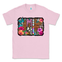 Bubblegum Pink mimi floral background Classic Tee - HRA Design Shop