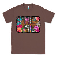 Chestnut mimi floral background Classic Tee - HRA Design Shop