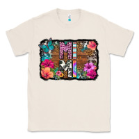 Natural mimi floral background Classic Tee - HRA Design Shop