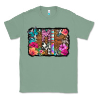 Sage mimi floral background Classic Tee - HRA Design Shop