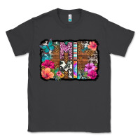 Smoke mimi floral background Classic Tee - HRA Design Shop