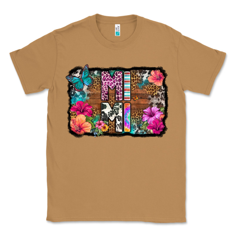 Mimi Floral Background Classic Tee by HRA Design Shop | Teevron