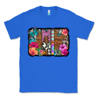 True Royal mimi floral background Classic Tee - HRA Design Shop