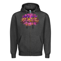 Charcoal Heather it's my birthday Zipper Hoodie - AdoDesignShop